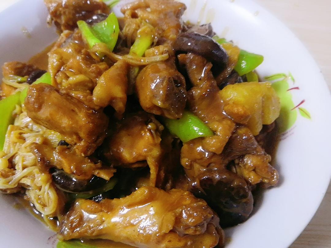 比饭店好吃很多倍的黄焖鸡