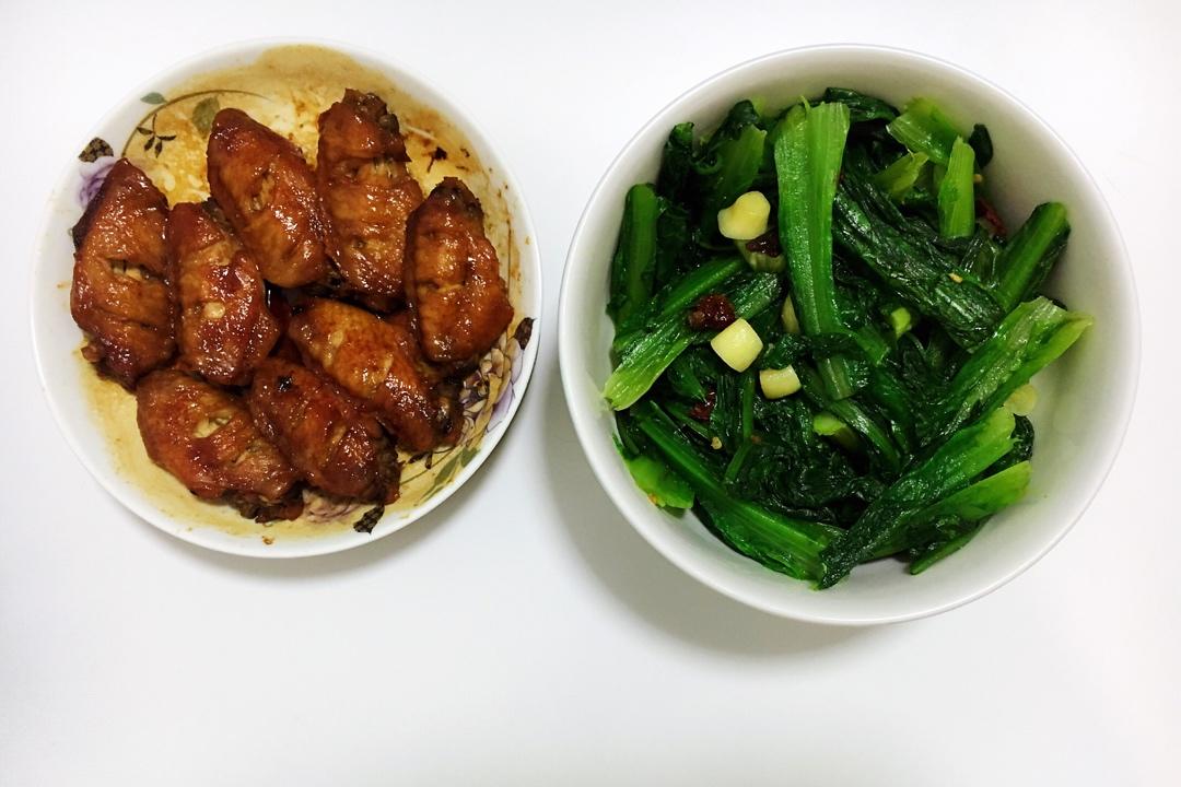 微波炉叉烧鸡翅