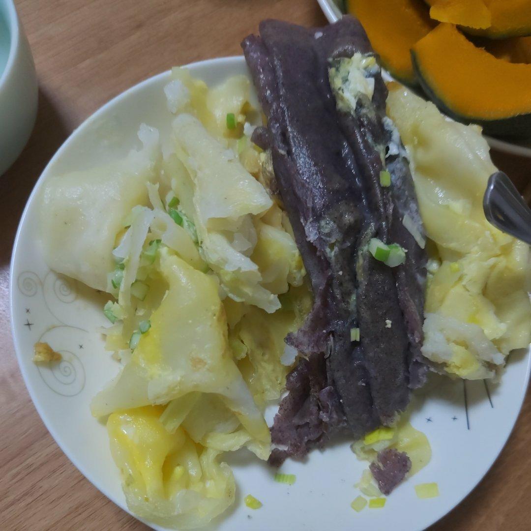 留学生自制肠粉（平底锅版）