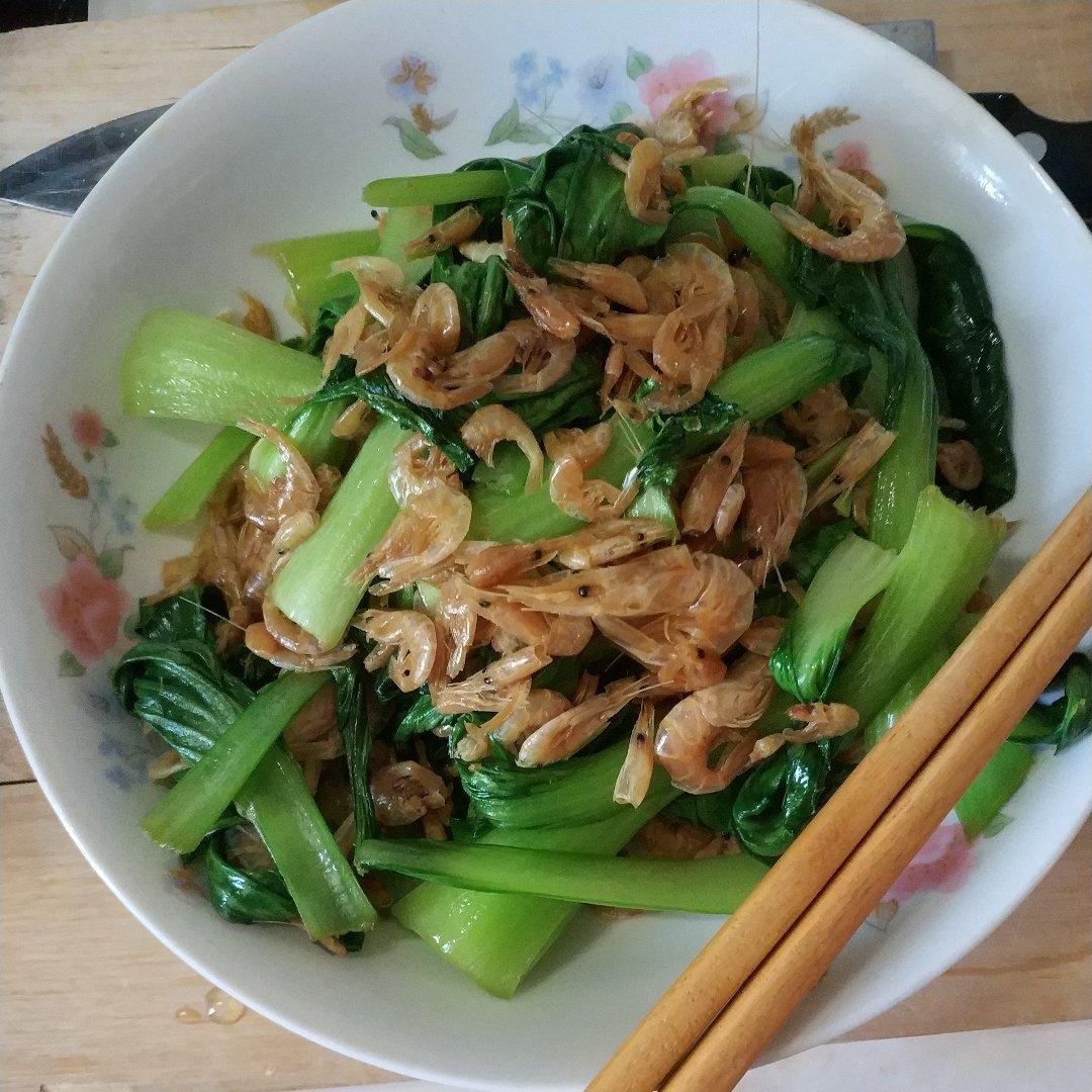 虾皮小油菜