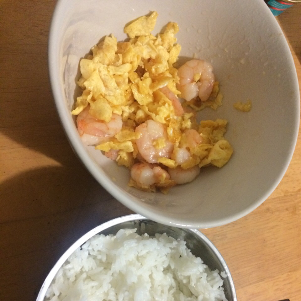 虾仁滑蛋
