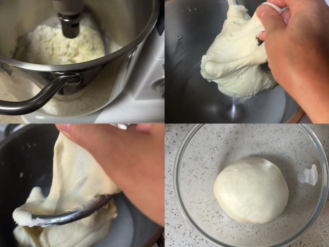 纯奶手撕吐司的做法 步骤1