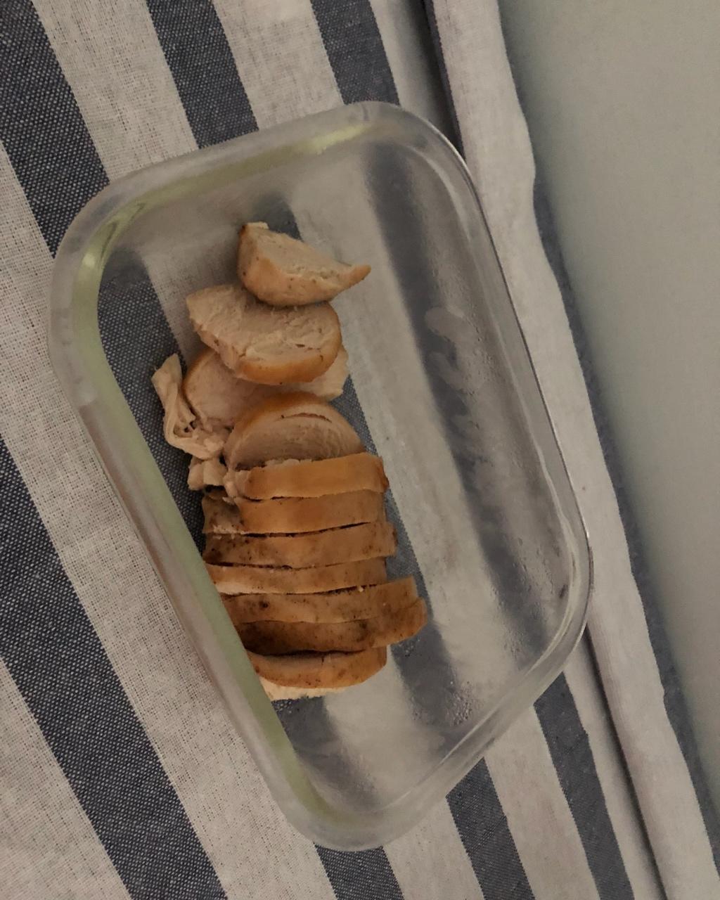 简易烤鸡胸条