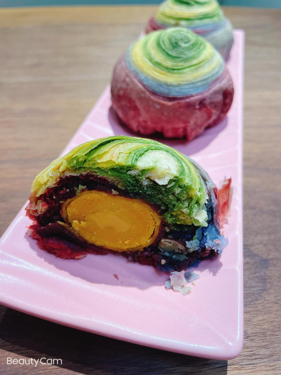 史上最详细彩色蛋黄酥教程