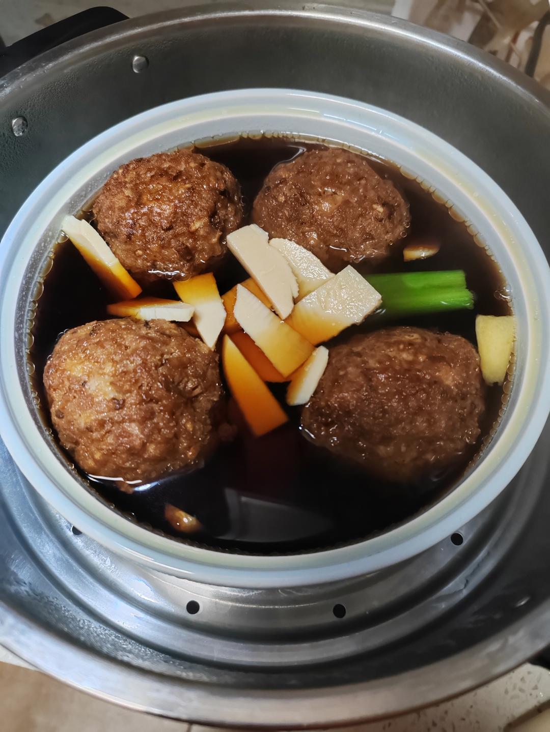 老式四喜丸子「无淀粉 无馒头」