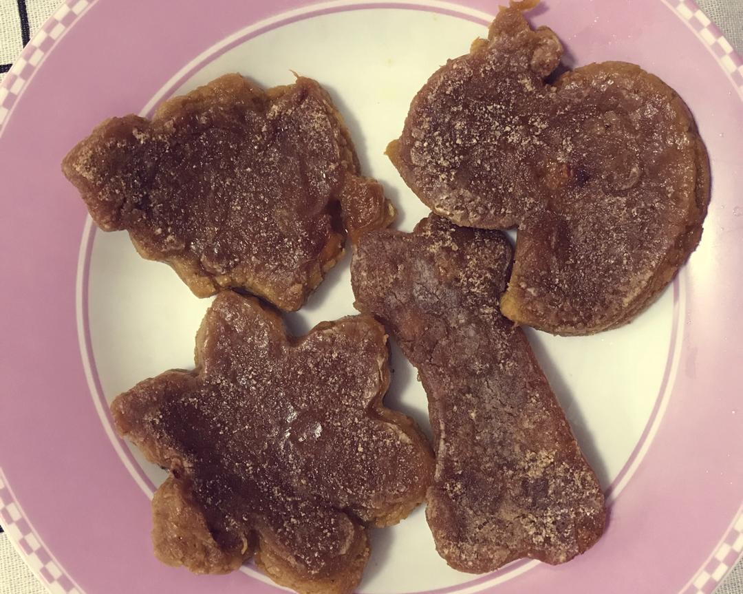 卡通香糯南瓜饼