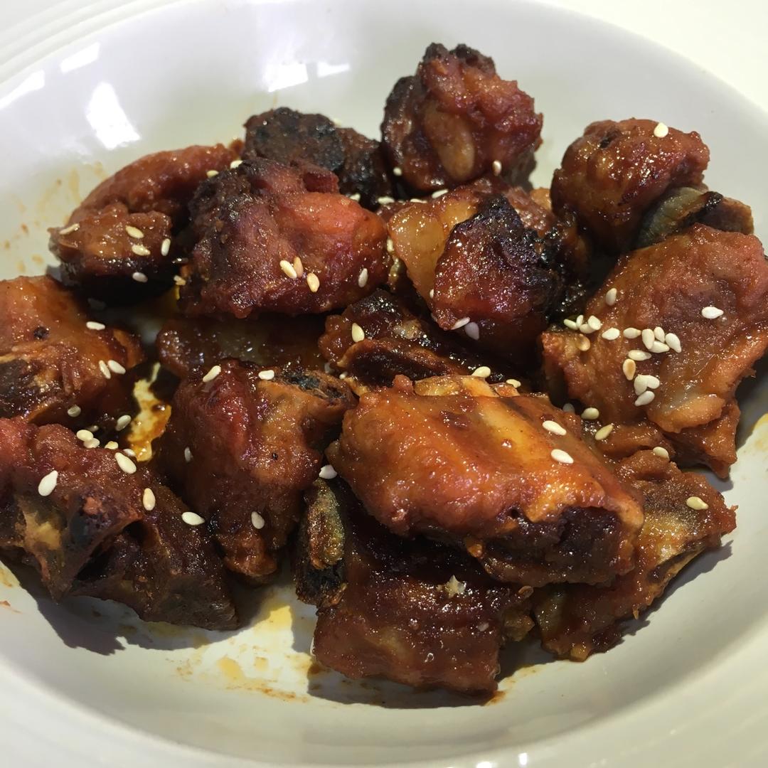 香酥软糯简单烤箱烤排骨（强烈推荐！）
