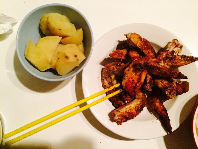 盐煎鸡翅