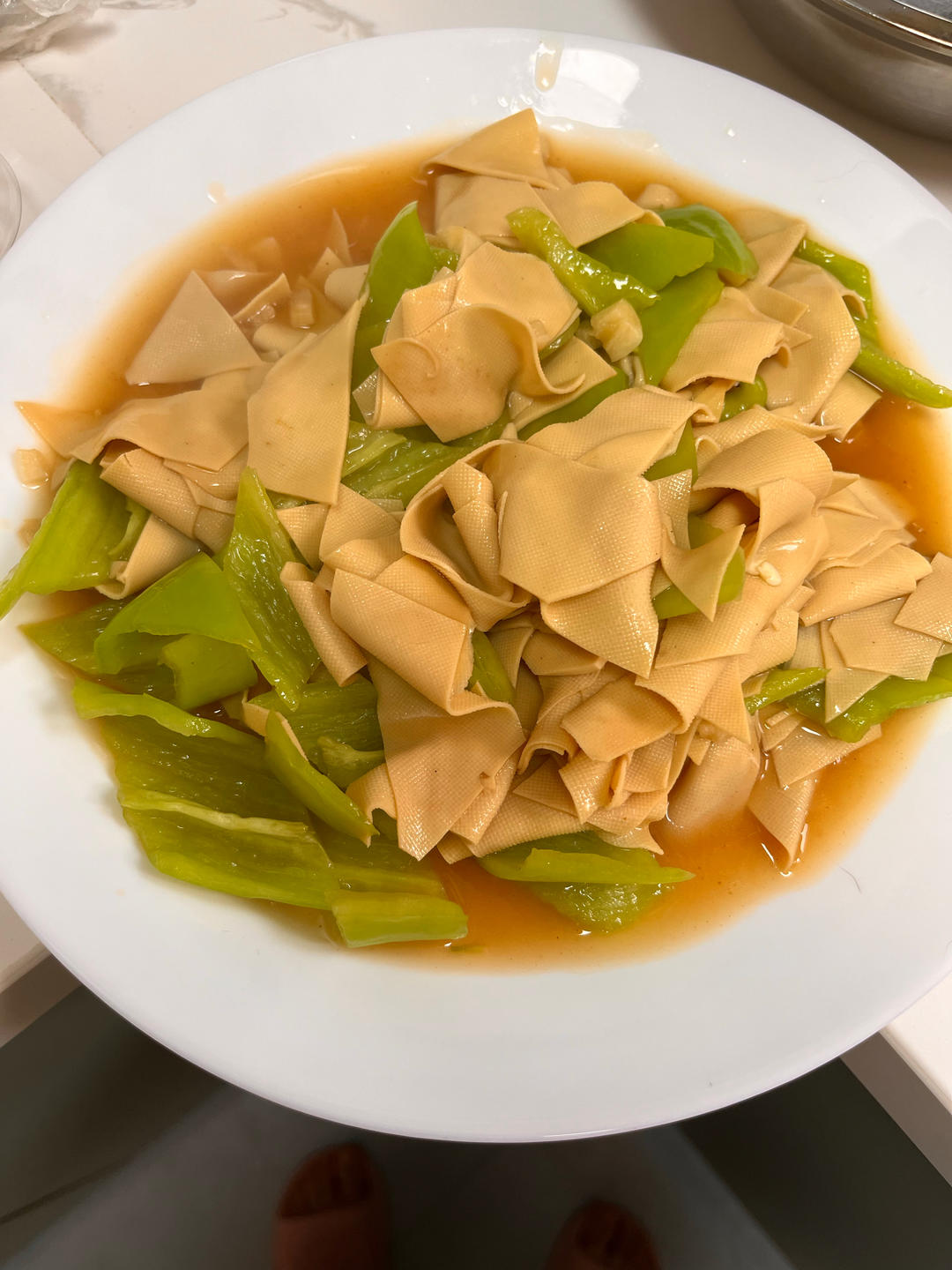 东北人最爱的国菜 尖椒干豆腐