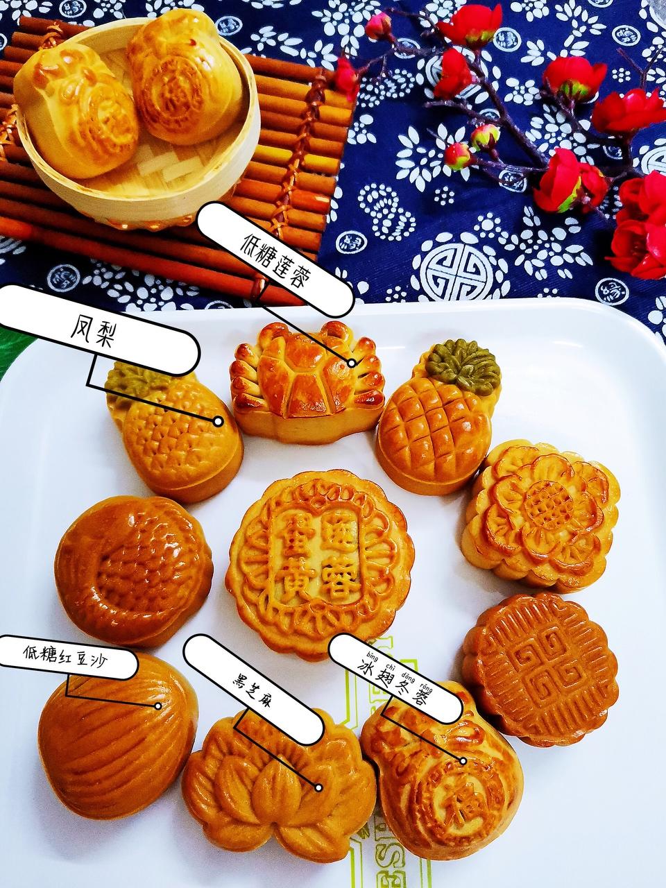 萌萌哒小月饼