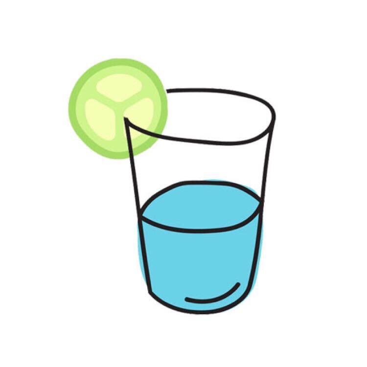 一杯黄瓜水