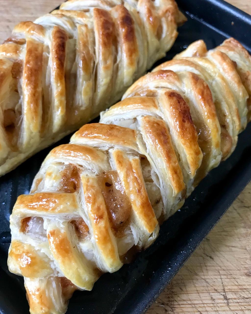 浮云-95做的飞饼鸡肉派