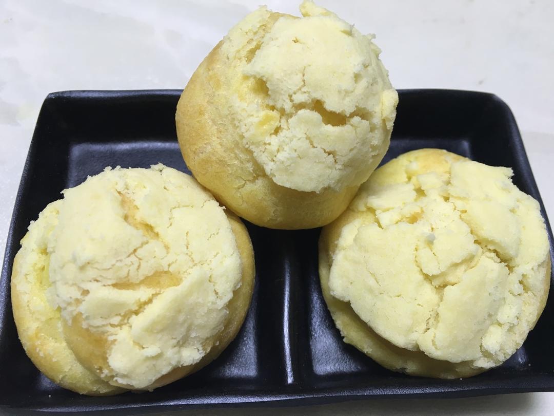 十分美味的酥皮泡芙