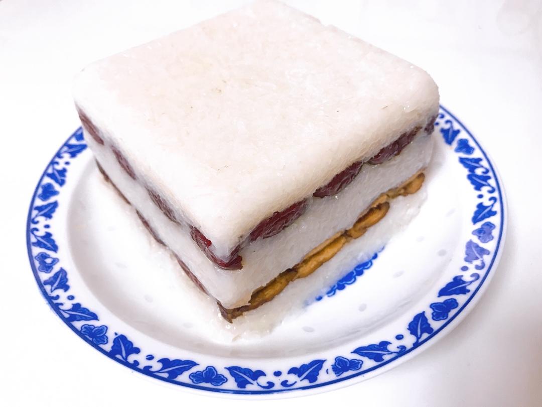 秋秋landry做的红枣豆沙切糕
