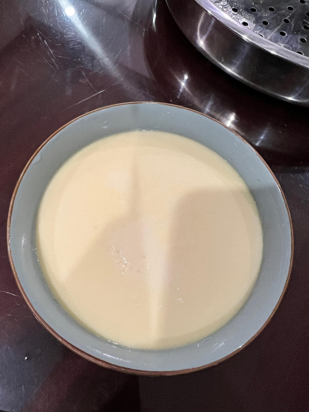 牛奶炖蛋