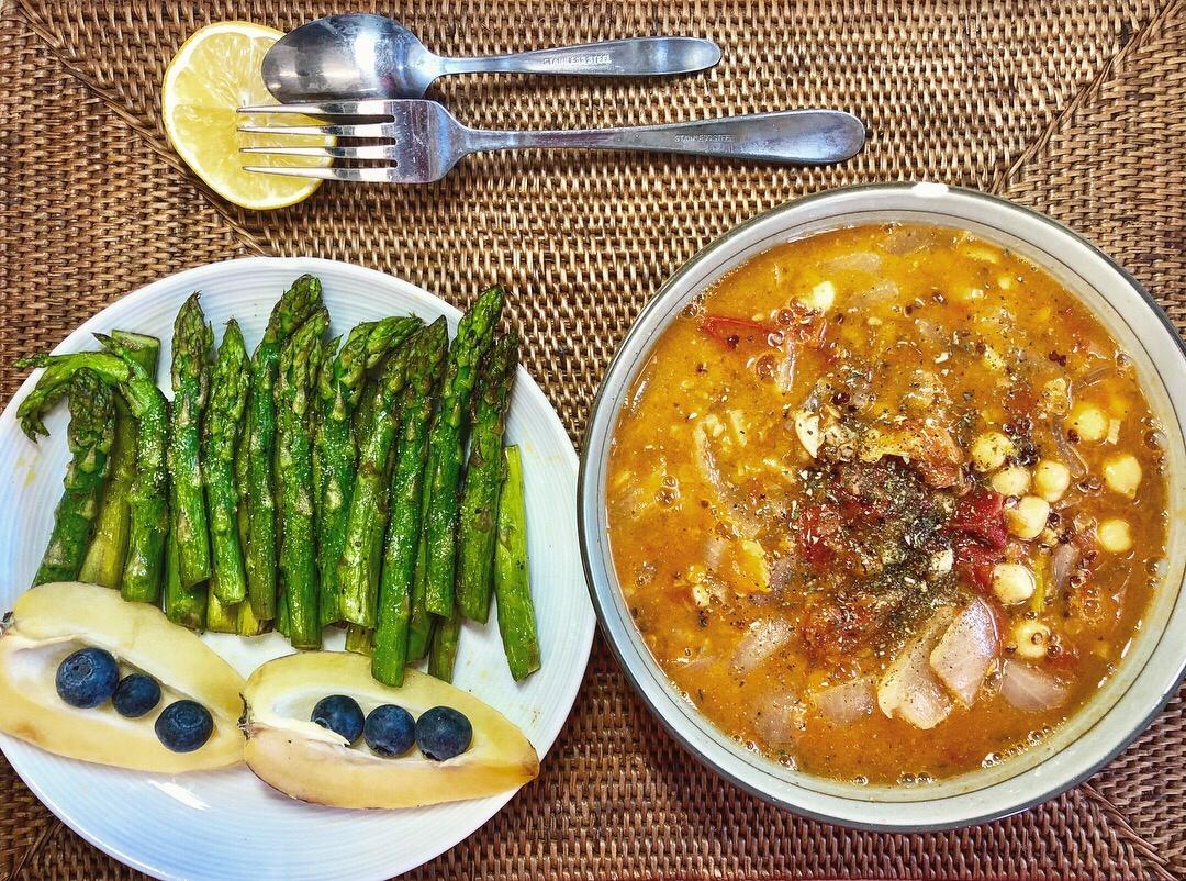 Green Lentil Soup
