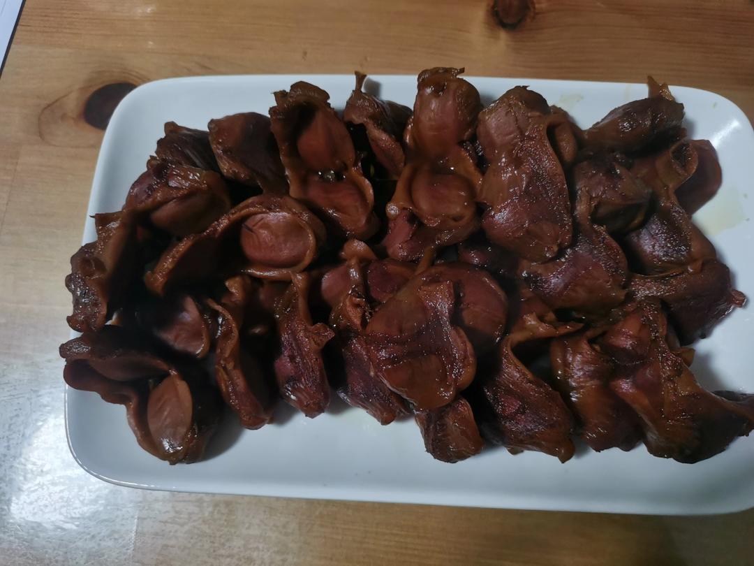 五香卤鸭胗