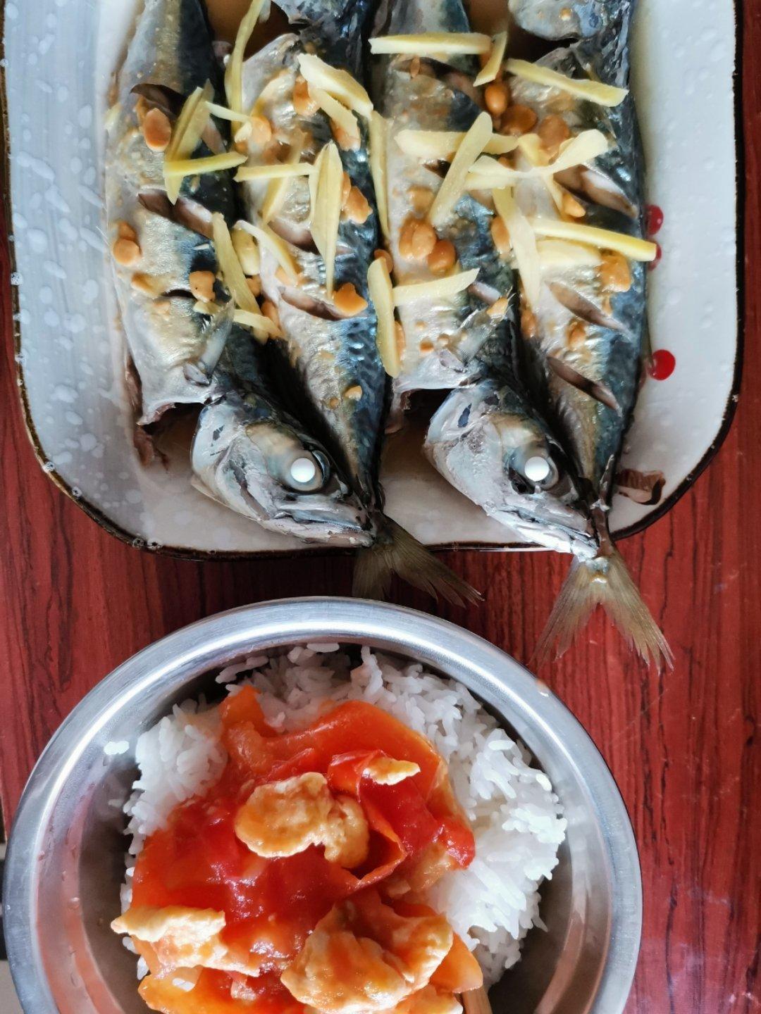 豆酱蒸鱼