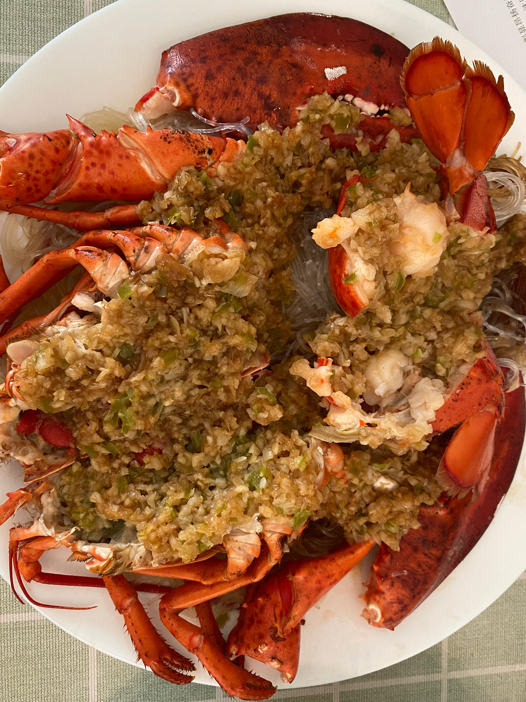 蒜蓉大龙虾『蒜蓉蒸波龙』