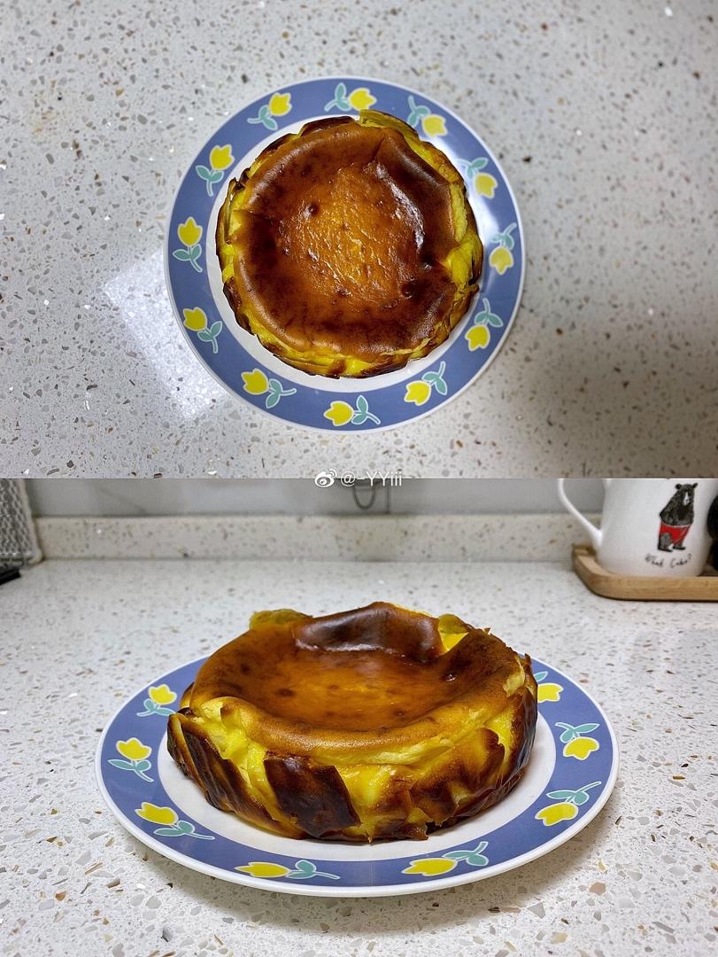 低碳水 Keto 巴斯克式芝士蛋糕（六寸）