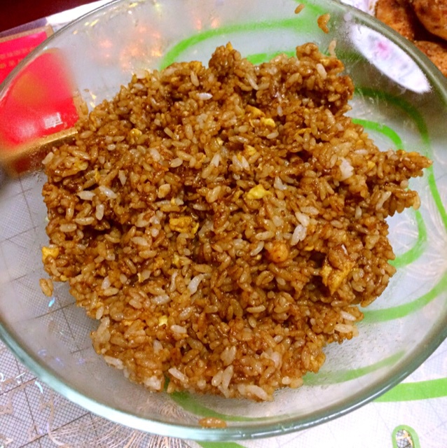 傻瓜版酱油炒饭