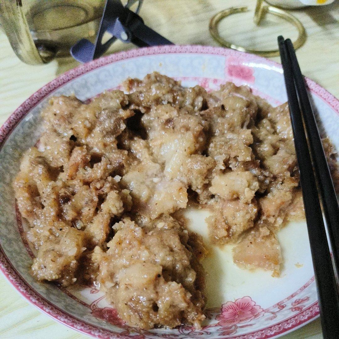 绝绝子！甩饭店几条街的粉蒸肉（粉蒸排骨）