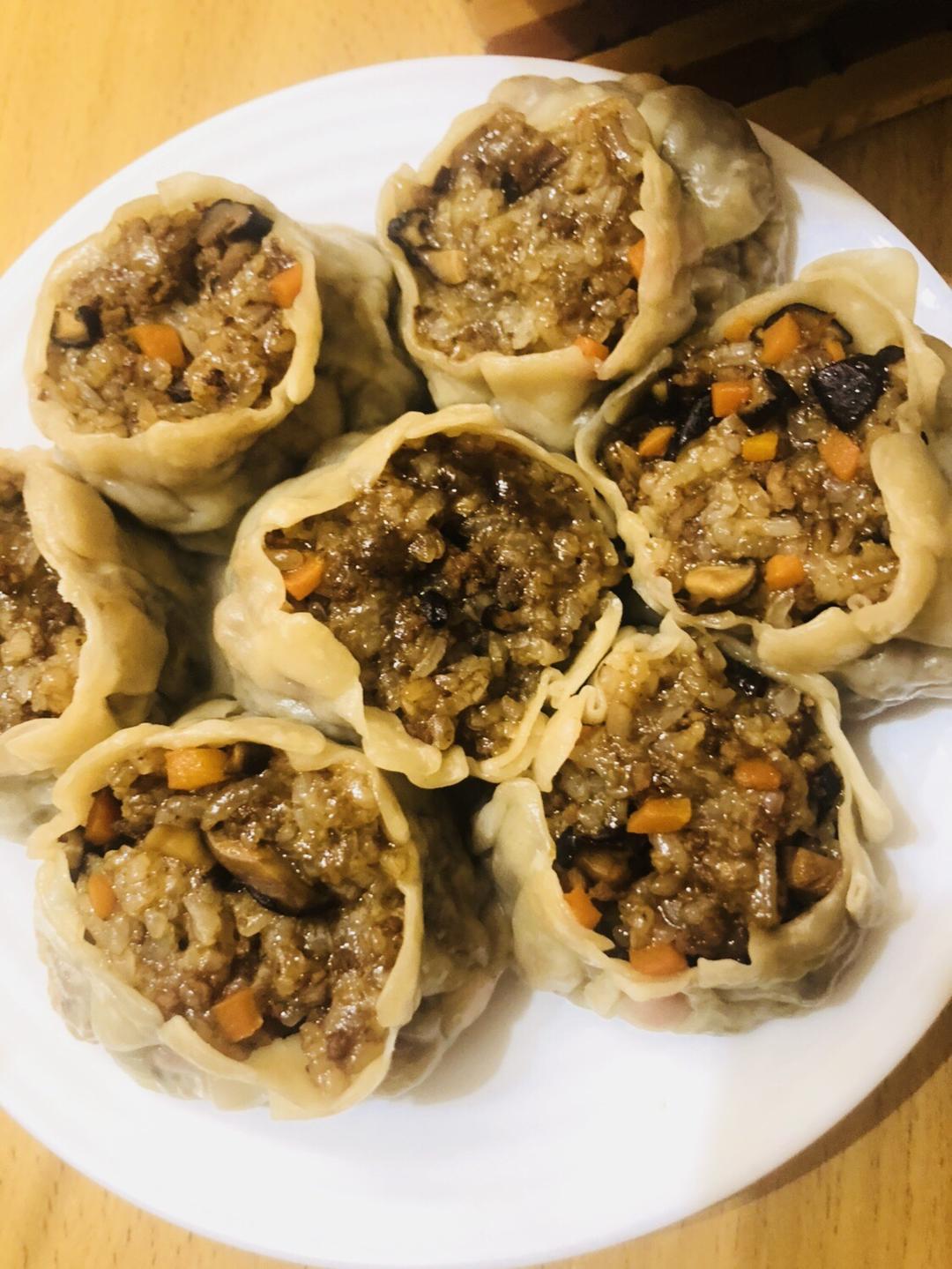 好吃的上海糯米烧卖