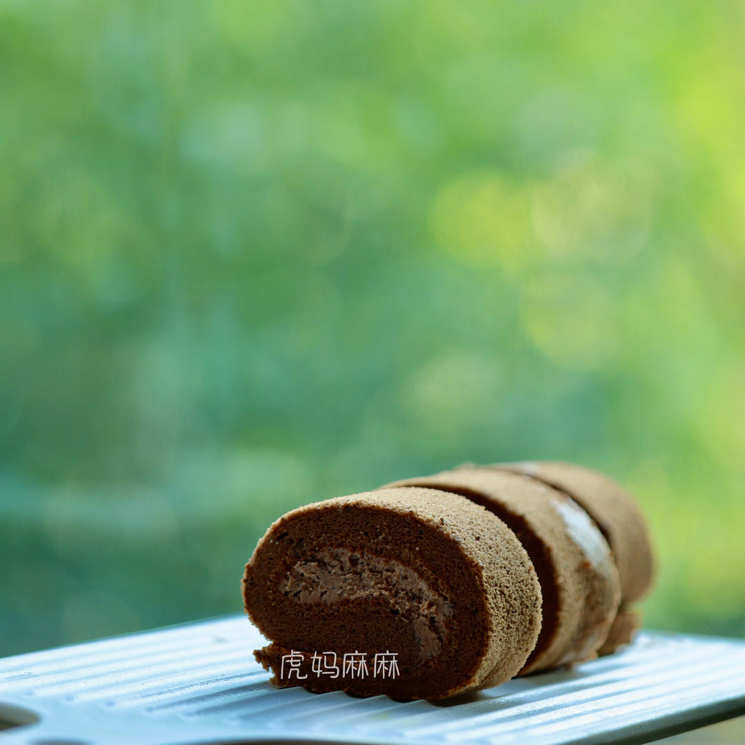 咸摩卡奶油卷/完美毛巾面技巧+回味无穷摩卡配方/烘焙视频蛋糕篇9「中卷」