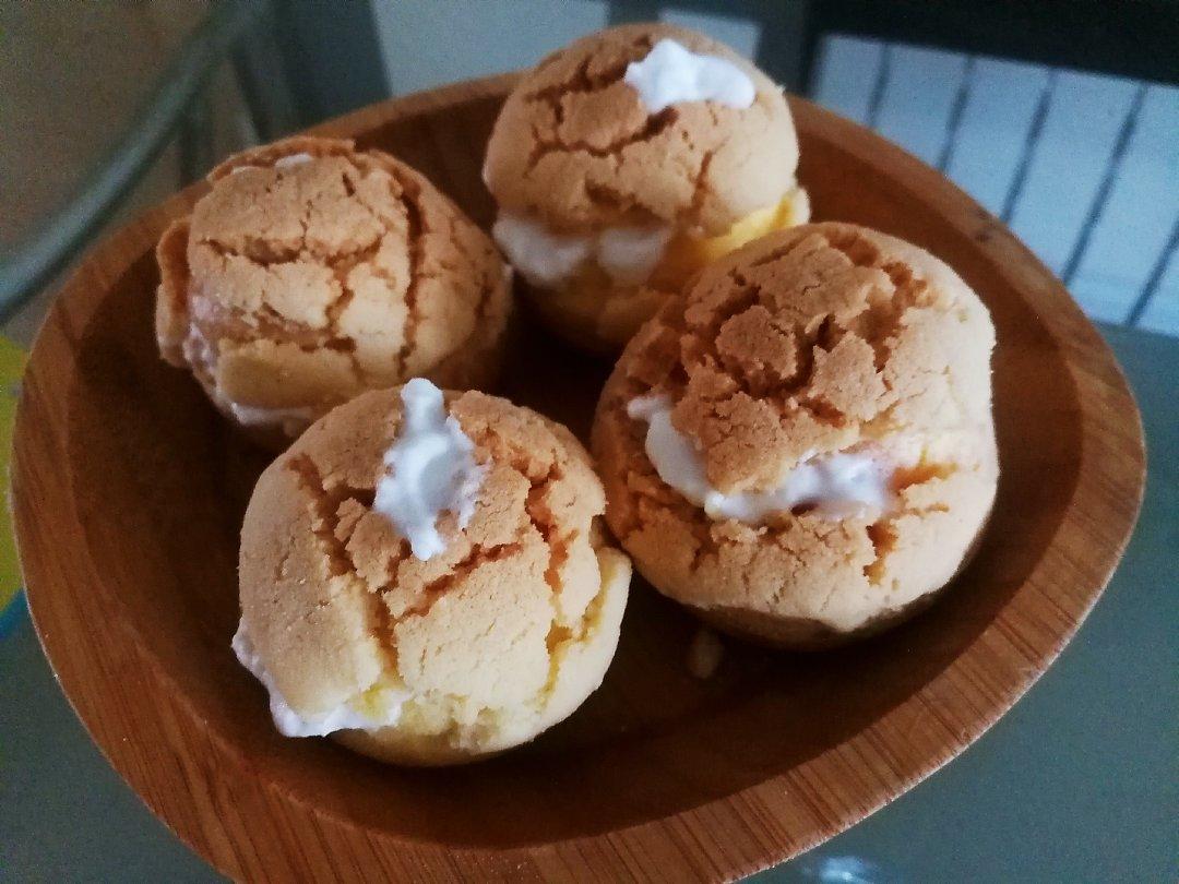 十分美味的酥皮泡芙