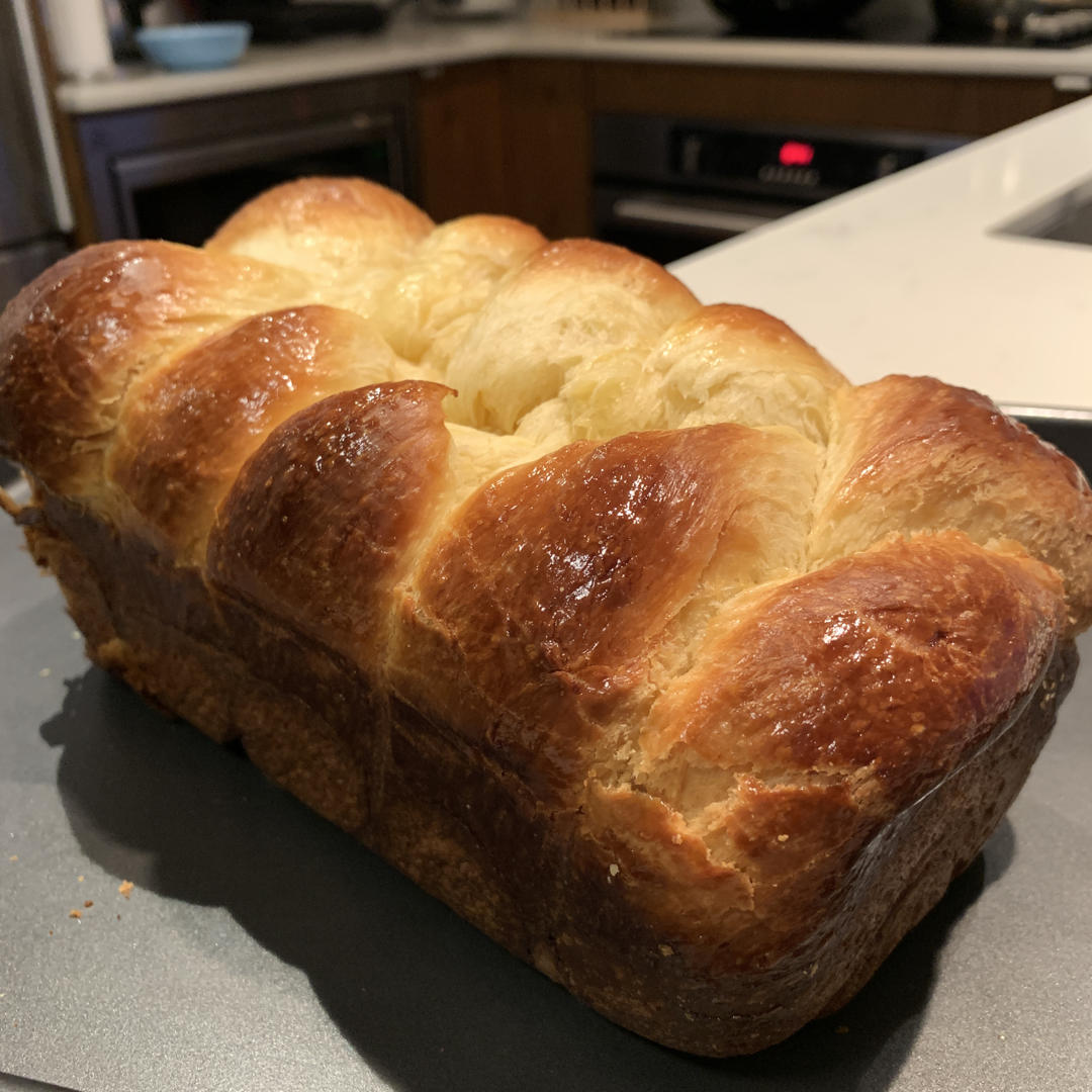 ynsynqq做的法国面包brioche(布里欧修)
