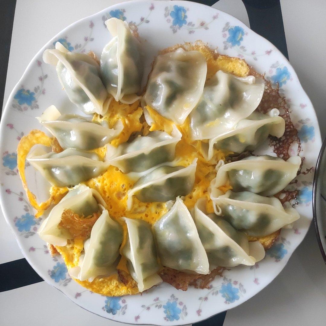 懒人快手抱蛋煎饺