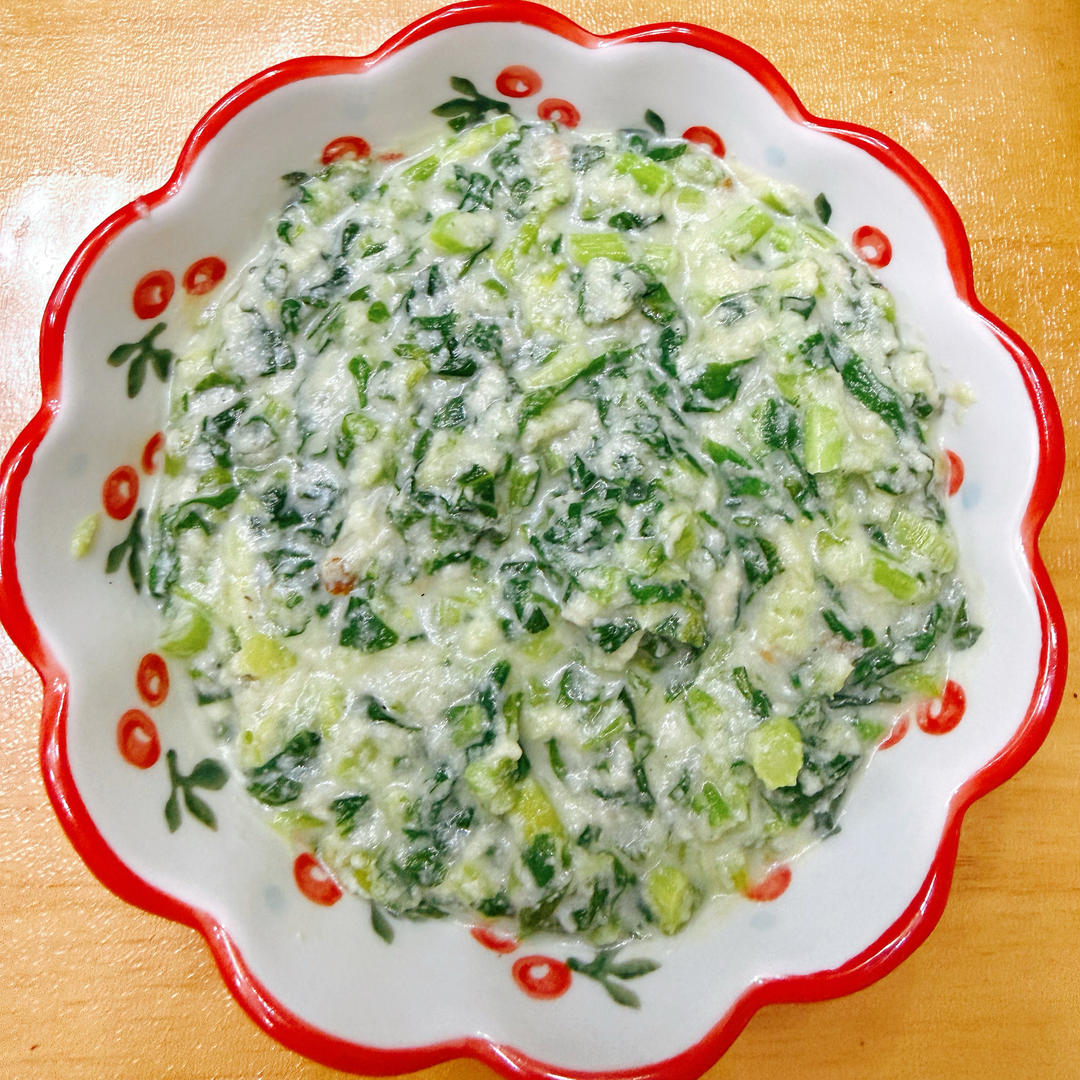 苔菜小豆腐