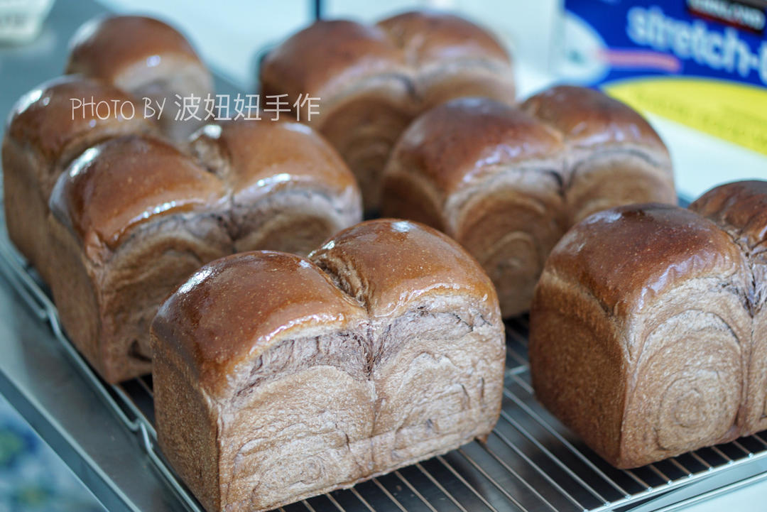 奶香巧克力吐司