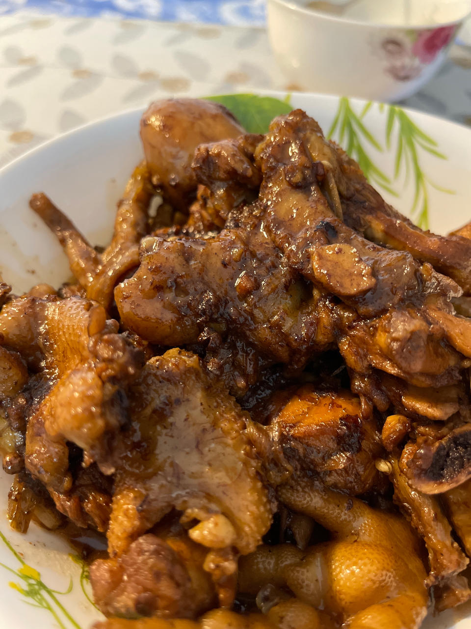 家常红烧鸡块