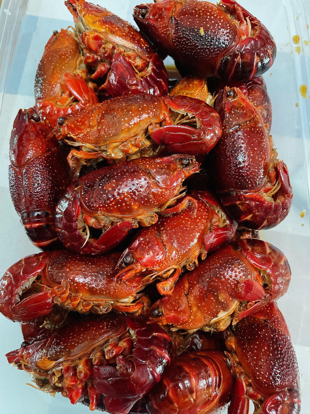 终于量化好的花雕冰醉龙虾🦞