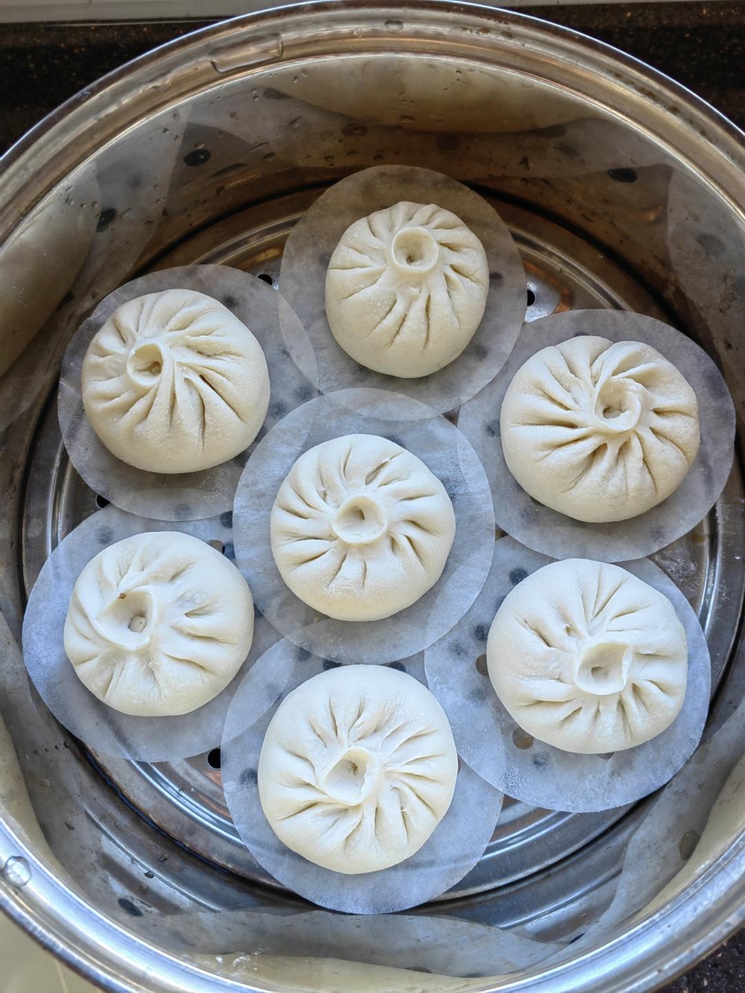 菜包子（配料超仔细）👍