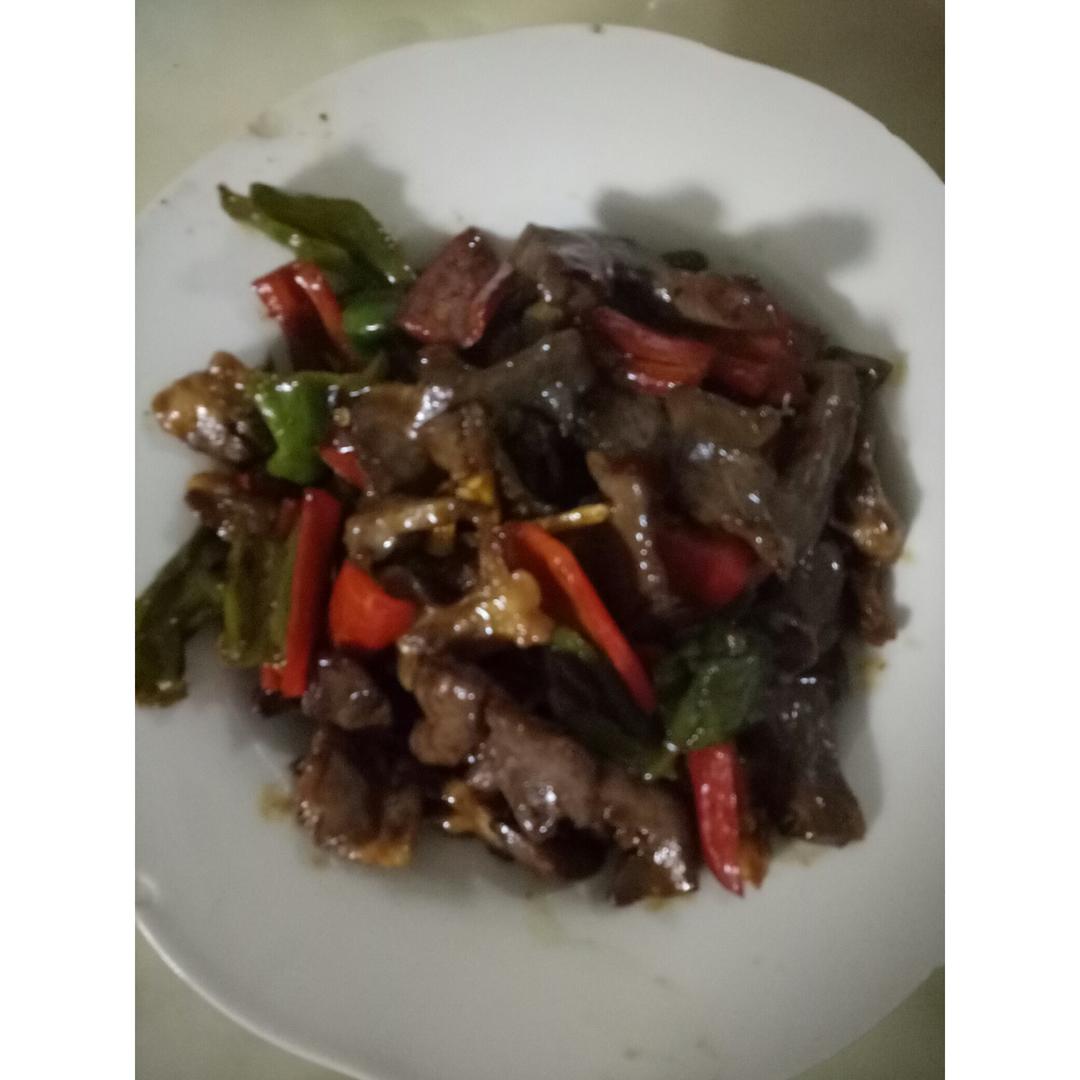酱爆猪心