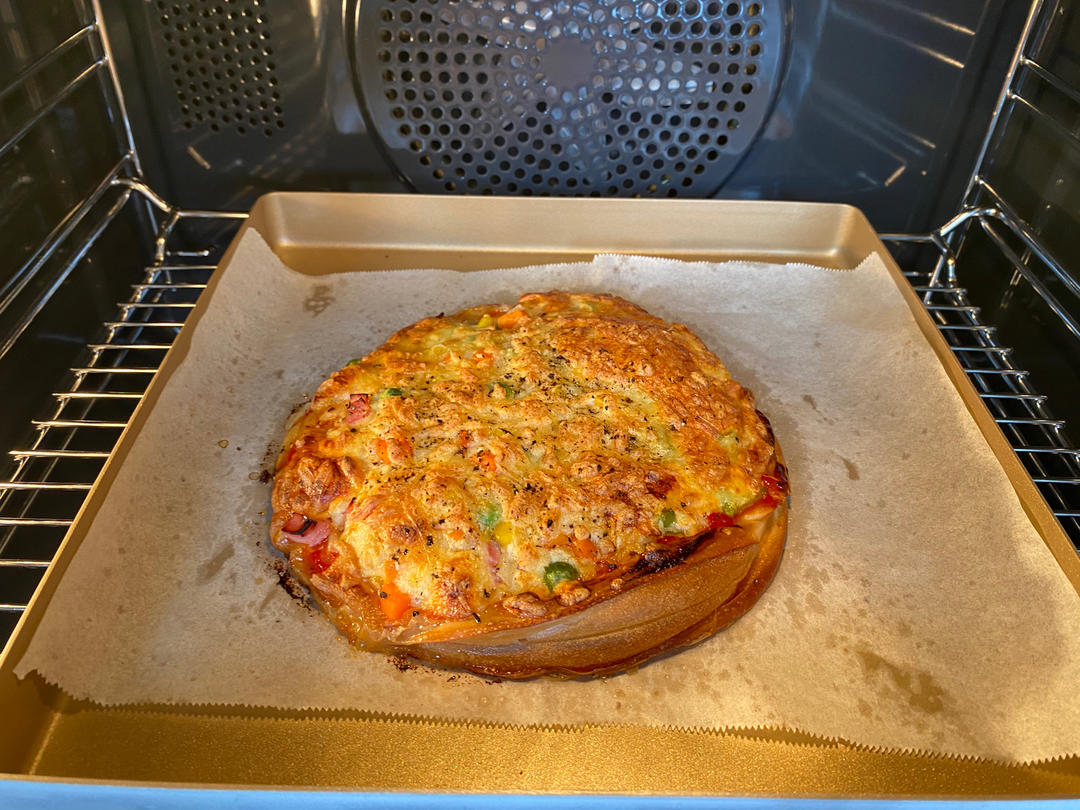 超快手！手抓饼披萨