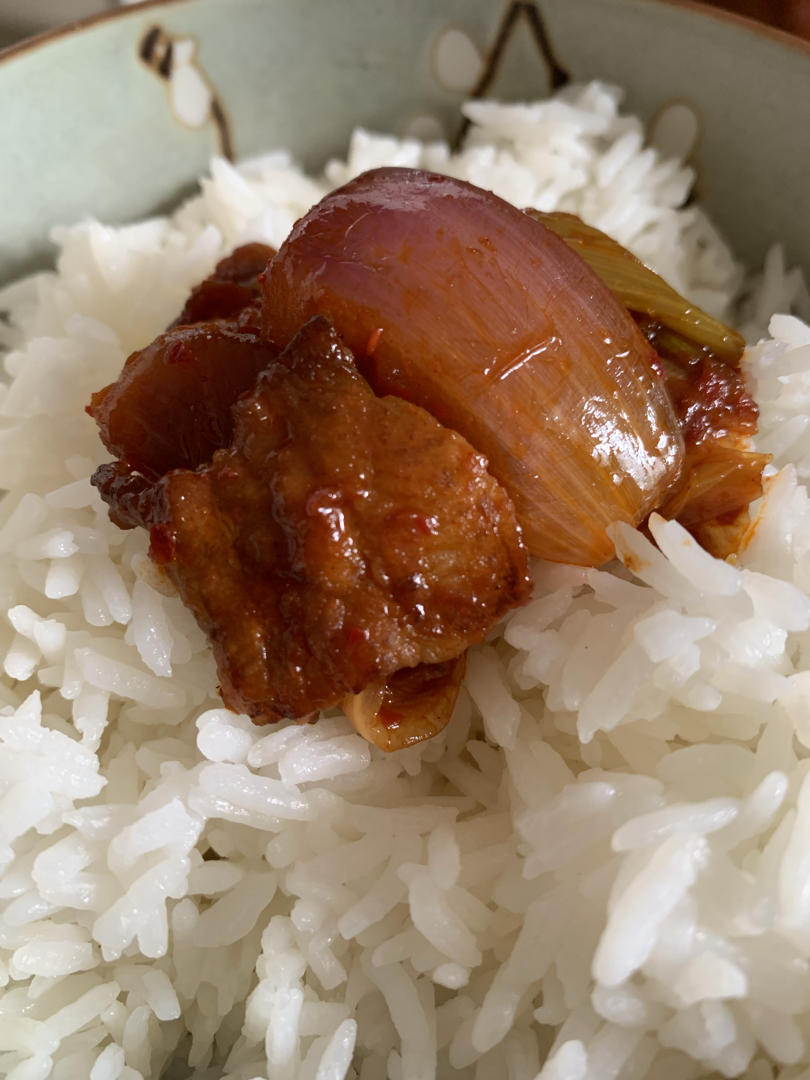 辣白菜炒五花肉