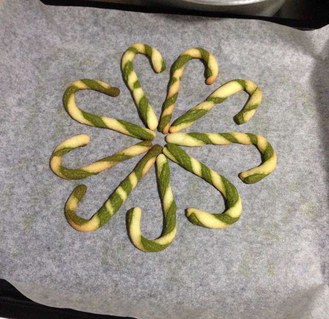 圣诞节拐杖饼干