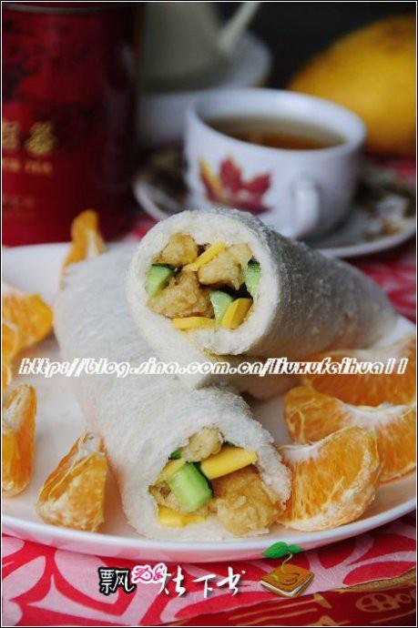 鳕鱼芝士土司卷的做法