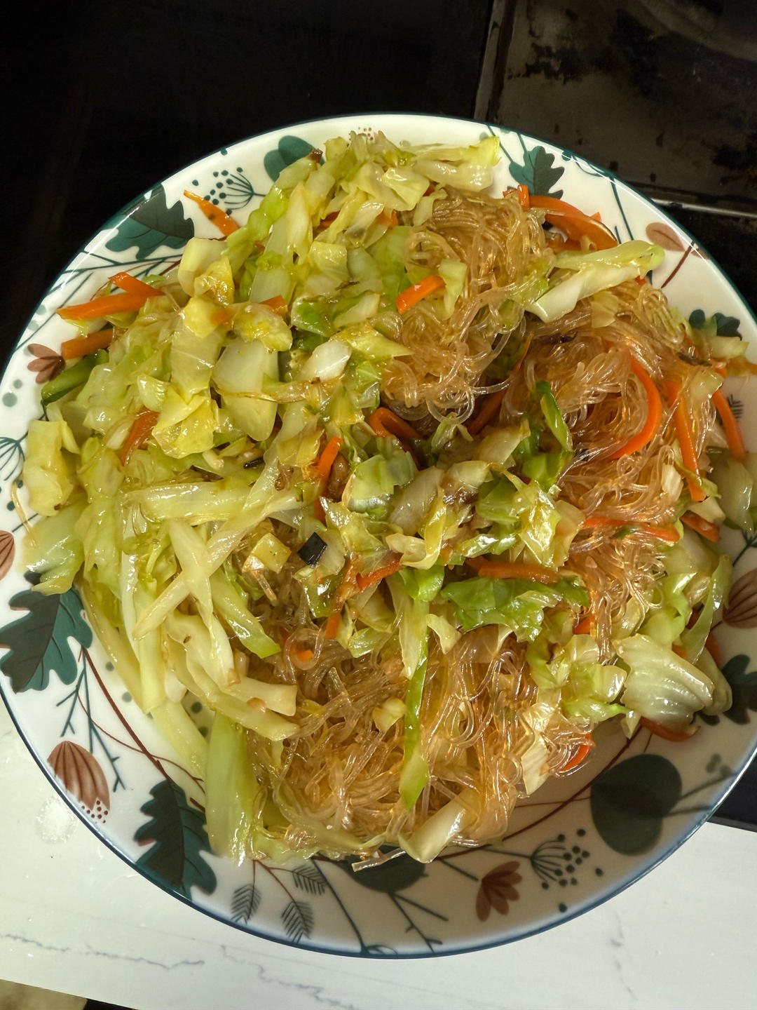 成功率百分之百的包菜炒粉丝