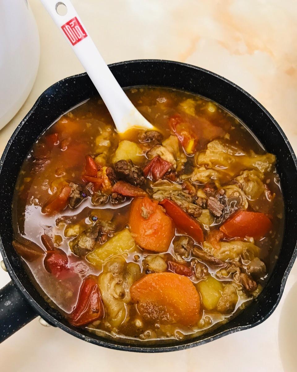 西红柿炖牛腩（牛肉）