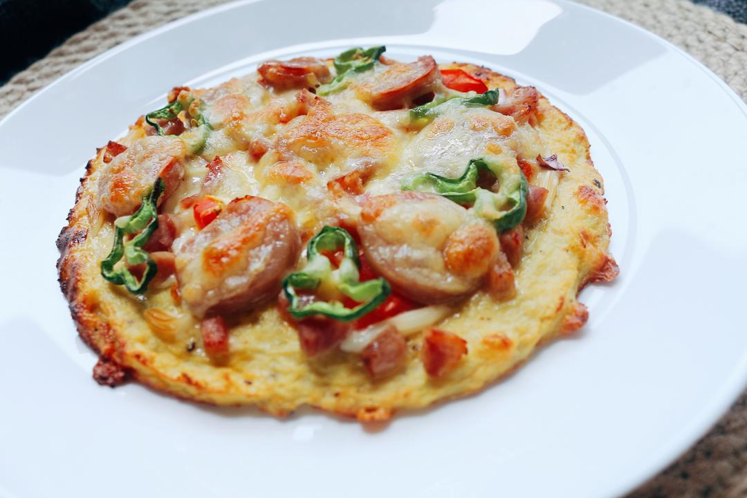 🌀低碳生酮🌀花菜披萨