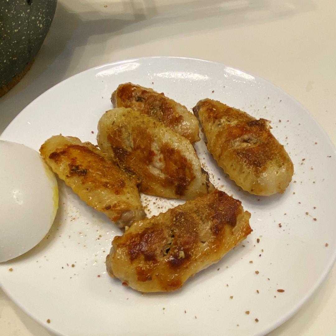 无油煎鸡翅