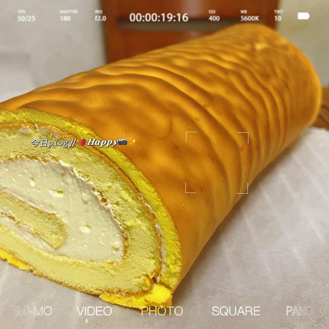 春天色 虎皮蛋糕卷.戚风蛋糕卷 by pink-rabbit