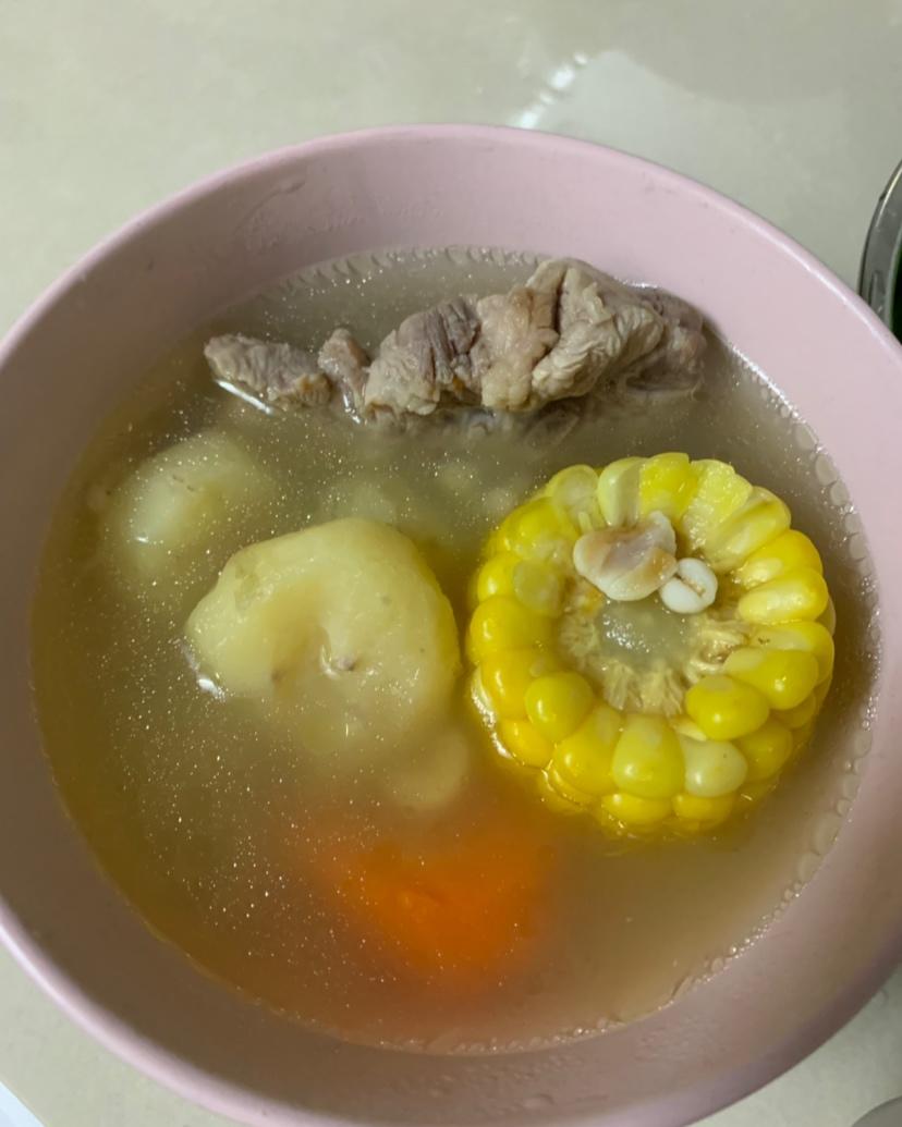 清热去湿汤汤水水之——玉米排骨汤