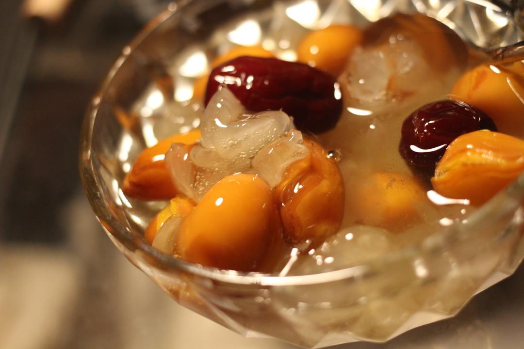 凤眼果(苹婆)雪莲子糖水的做法