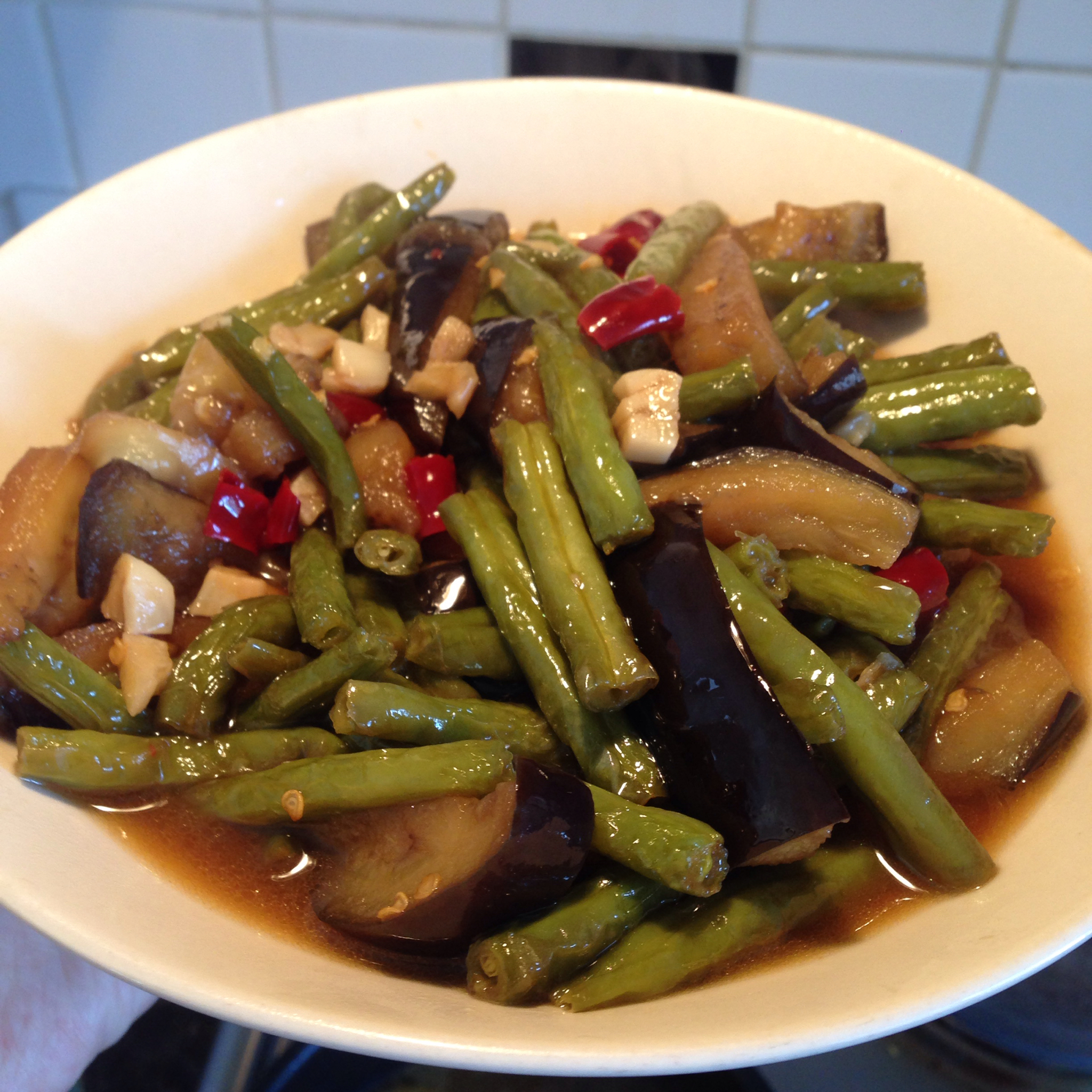 茄子豆角