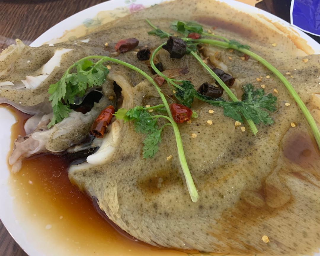 清蒸多宝鱼的做法